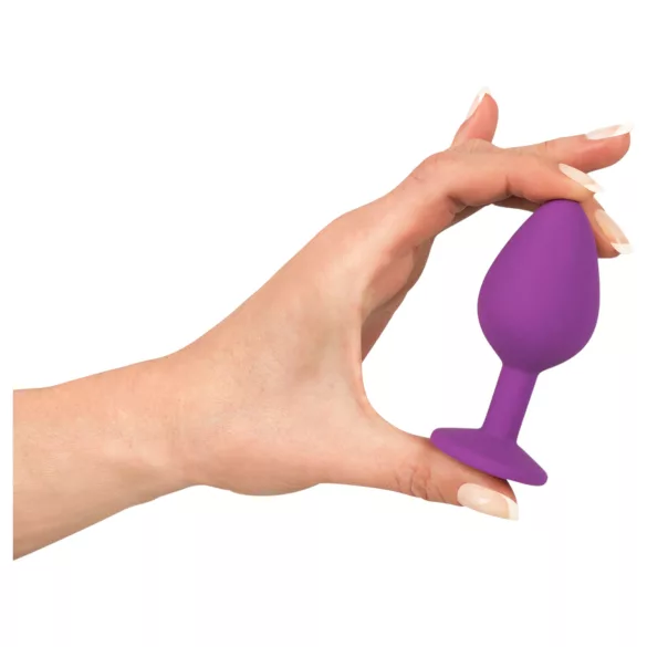 Colorful JOY - plug anal moyen - silicone violet