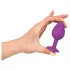 Colorful JOY - plug anal moyen - silicone violet