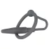Penisplug - dilatateur urétral conique avec anneau gland - silicone gris