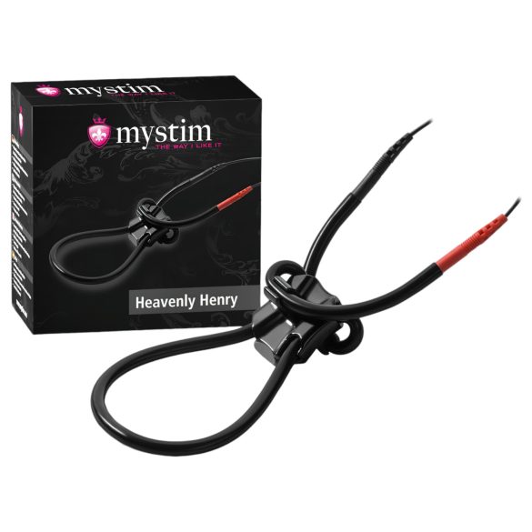 mystim - anneau pénien électrostimulation - silicone