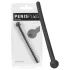 Piss Play - dilatateur urétral creux - silicone noir