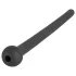 Piss Play - dilatateur urétral creux - silicone noir