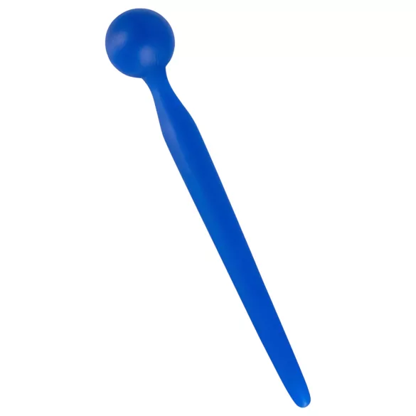 Dilator Sperm Stopper - sonde urétrale à boule - silicone bleu
