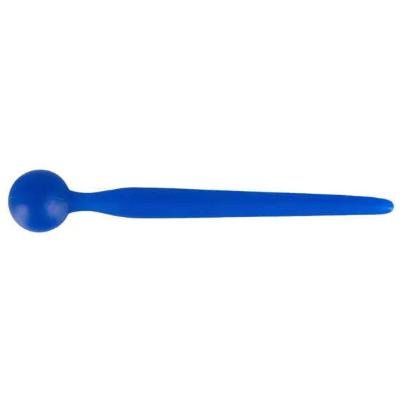 Dilator Sperm Stopper - sonde urétrale à boule - silicone bleu