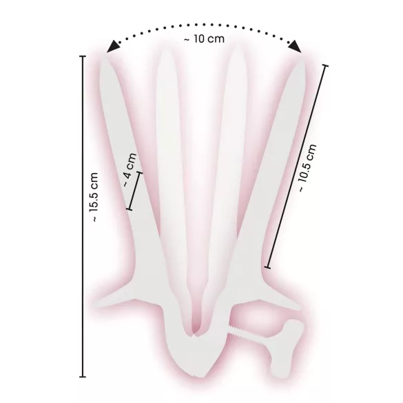 Fétiche - Spéculum vaginal (Hüvelykacsa) - acier