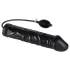 You2Toys - plug anal gonflable - latex noir - grand