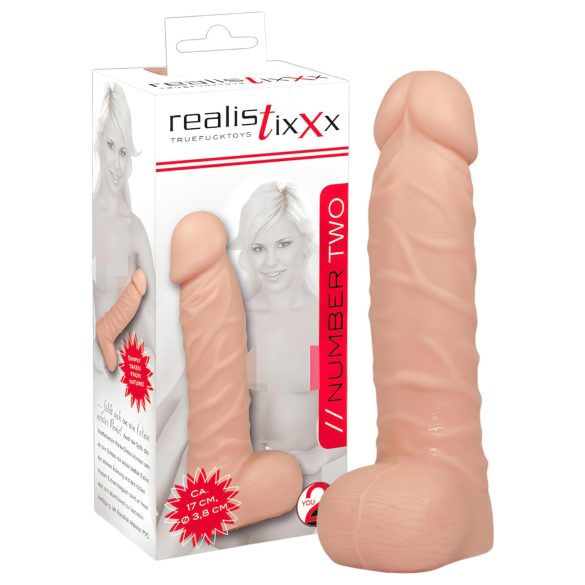 realistixxx - gode ventouse réaliste - silicone - chair