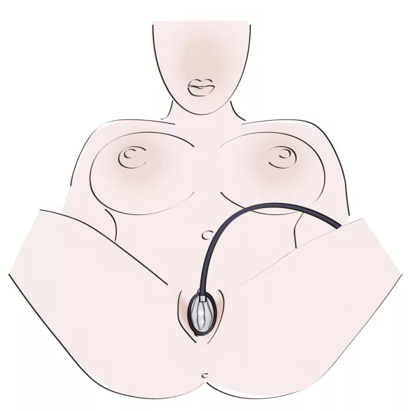 Bad Kitty - pompe à vulve - stimulation intense - noir