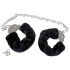 You2Toys - Menottes peluche avec longue chaîne - noir