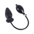 You2Toys - plug anal gonflable - silicone noir