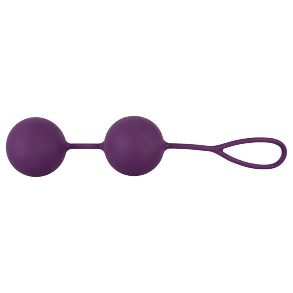 SMILE XXL Balls - boule de geisha géante - silicone violet