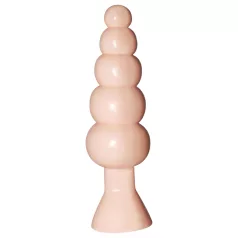 Plaisirs perlés - plug anal à perles - silicone