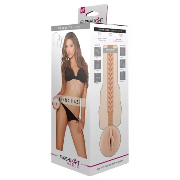 Fleshlight - Masturbateur vagin réaliste Jenna Haze Obsession