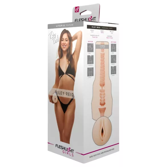 Fleshlight - Masturbateur vagin réaliste Riley Reid Utopia