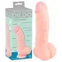 Medical - gode mic en silicone médical - 20 cm - couleur chair