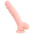 Medical - gode mic en silicone médical - réaliste - 24cm - chair