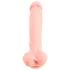 Medical - gode mic en silicone médical - réaliste - 24cm - chair