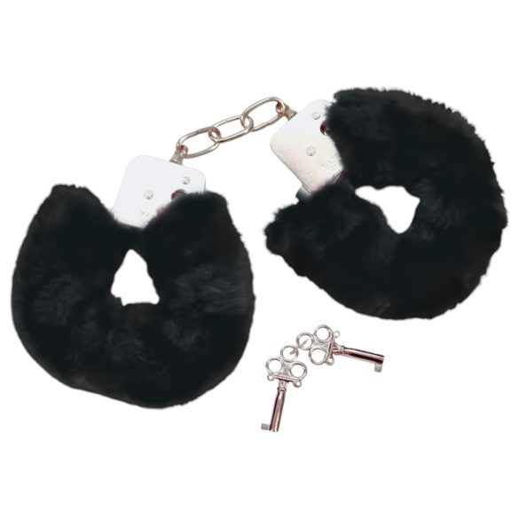 Bad Kitty - Menottes peluche - noires