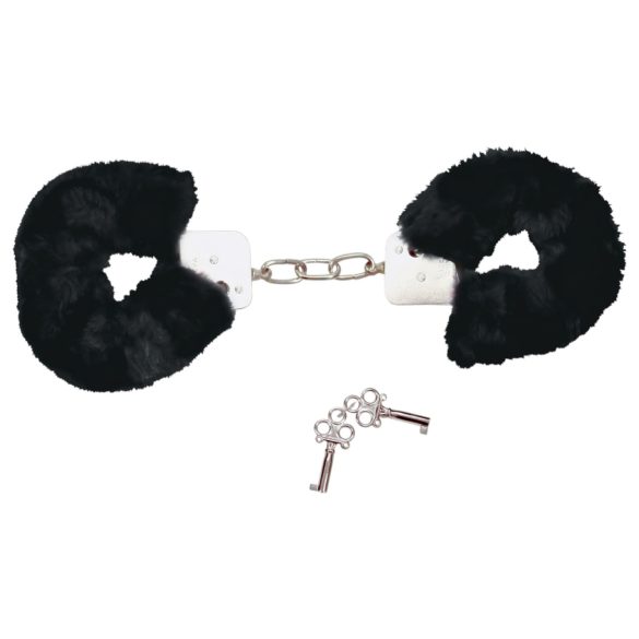 Bad Kitty - Menottes peluche - noires