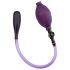 Bad Kitty - plug anal gonflable latex - violet