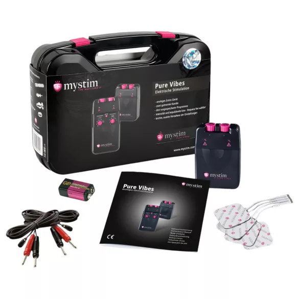 Mystim - kit électrostimulation anal - commande manuelle