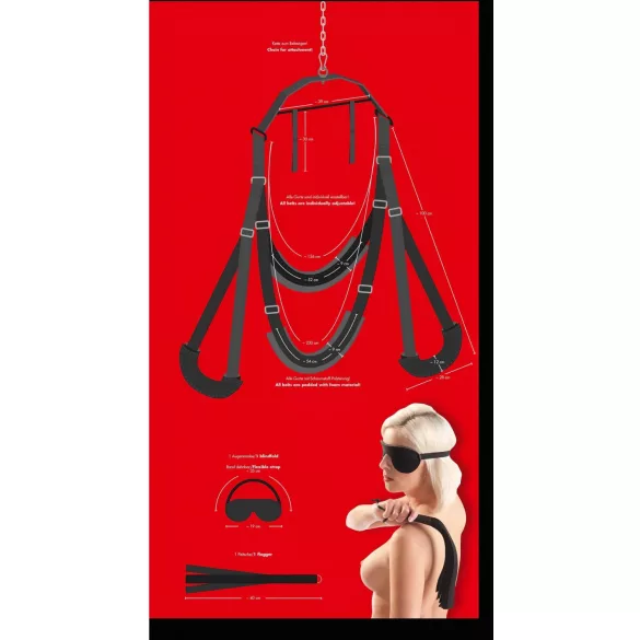 Bad Kitty - balançoire sexuelle - noir