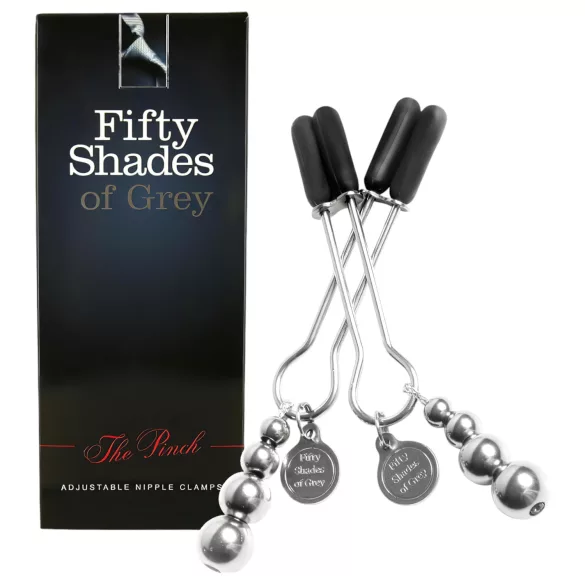 Fifty Shades of Grey - pince-tétons réglable - gris