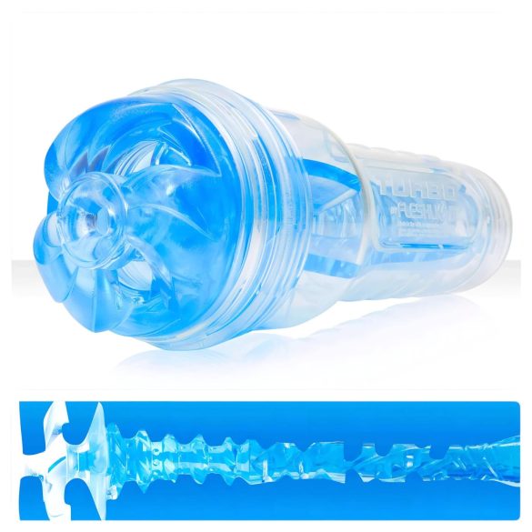 Fleshlight Turbo Thrust - masturbateur effet succion - bleu