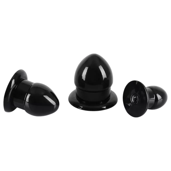 You2Toys - kit de plugs anaux - 3 pièces - noir