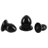 You2Toys - kit de plugs anaux - 3 pièces - noir