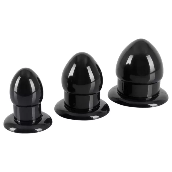 You2Toys - kit de plugs anaux - 3 pièces - noir