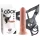 King Cock - gode ceinture 20 cm - réaliste - beige