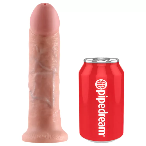 King Cock - gode ceinture 20 cm - réaliste - beige