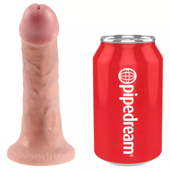 King Cock - harnais avec gode 6" - réaliste - couleur chair