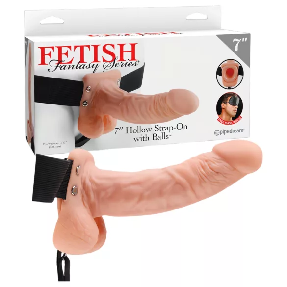 Fetish Strap-on 7 - gode ceinture - réaliste - couleur chair