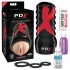 PDX Elite - vagin masturbateur manuel à succion - silicone couleur chair