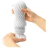 TENGA Flex - masturbateur homme - texture spirale - blanc