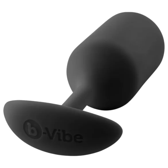 b-vibe - Plug anal à billes double - 180g - silicone noir