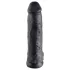 King Cock - gode réaliste avec testicules - 30 cm - noir