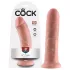 King Cock - gode réaliste 20 cm - couleur chair