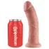 King Cock - gode réaliste 20 cm - couleur chair