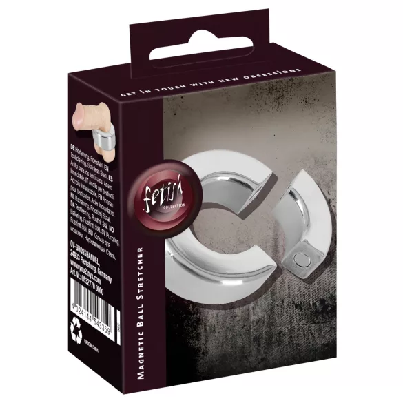 Sextreme - anneau pénien magnétique lourd avec poids 341g