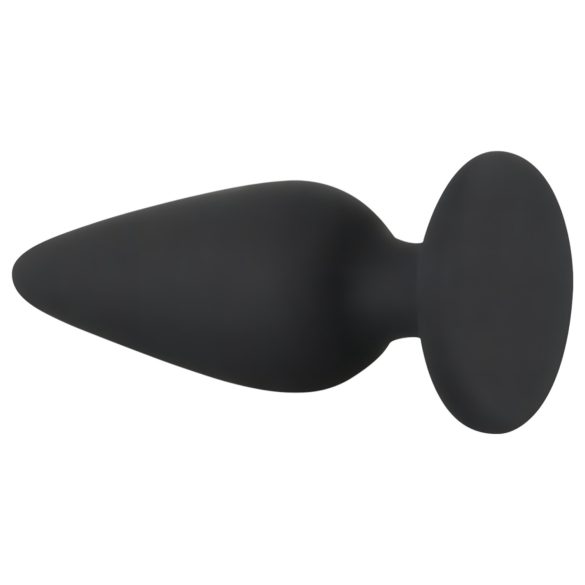 Black Velvets - plug anal lesté 40g - silicone noir
