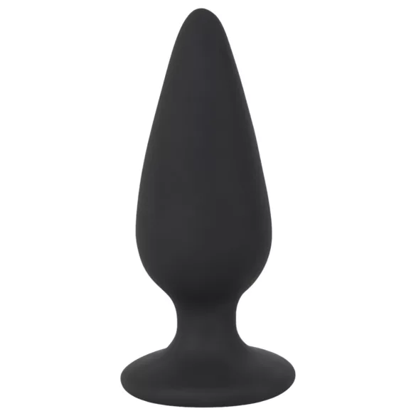 Black Velvets - plug anal lourd 75g - silicone noir