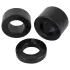 Rebel Ball - cockring et étireur de testicules - silicone noir