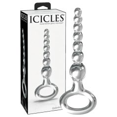 Icicles No. 67 - gode en verre à boules - transparent