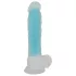 You2Toys - gode ventouse lumineux - silicone bleu