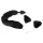 Bad Kitty - set de plugs anaux avec chat - (noir)