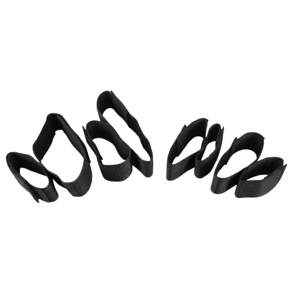 Bad Kitty - set de fixation poignets chevilles - noir