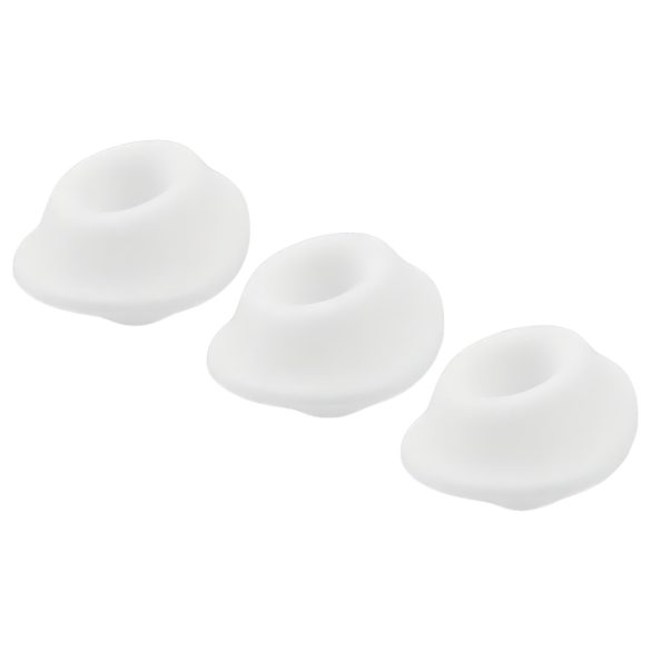 Ensemble de ventouses Womanizer Premium S - blanc (3 pièces)